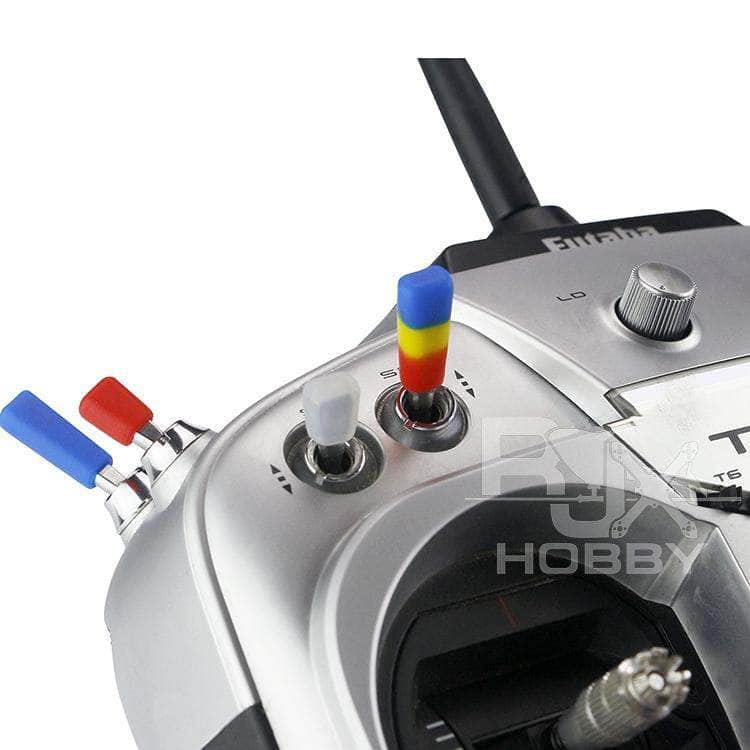 10-Pack Colorful Non-Slip Transmitter Switch Covers - Enhance Your RC Transmitter